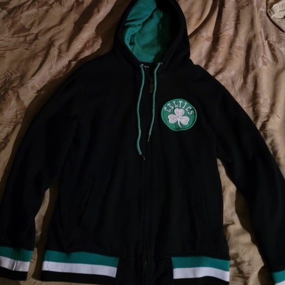 NBA Boston Celtics Zip-Up Jacket Size Medium - Picture 4 of 6